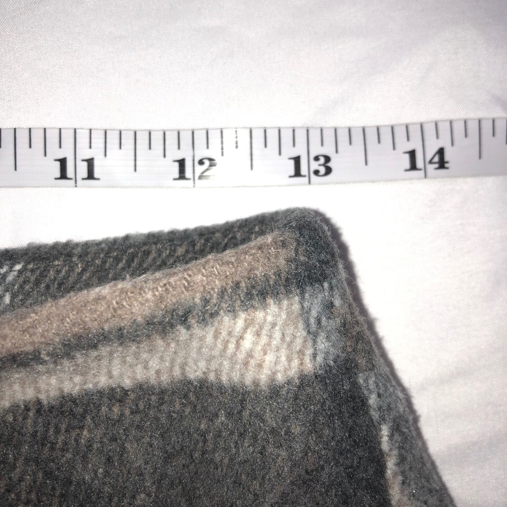 Forever 21 Plaid Wool Blend Skort Grey Brown Button Front Mini Skirt Shorts S - Picture 5 of 10